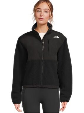 The North Face Polartec Zip Up Medium Black